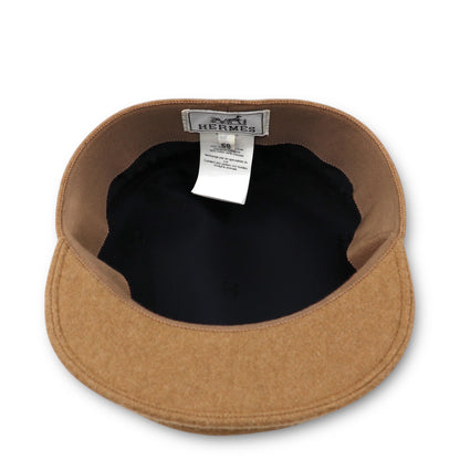 Hermès Saint-Malo Hut camel Gr. 58