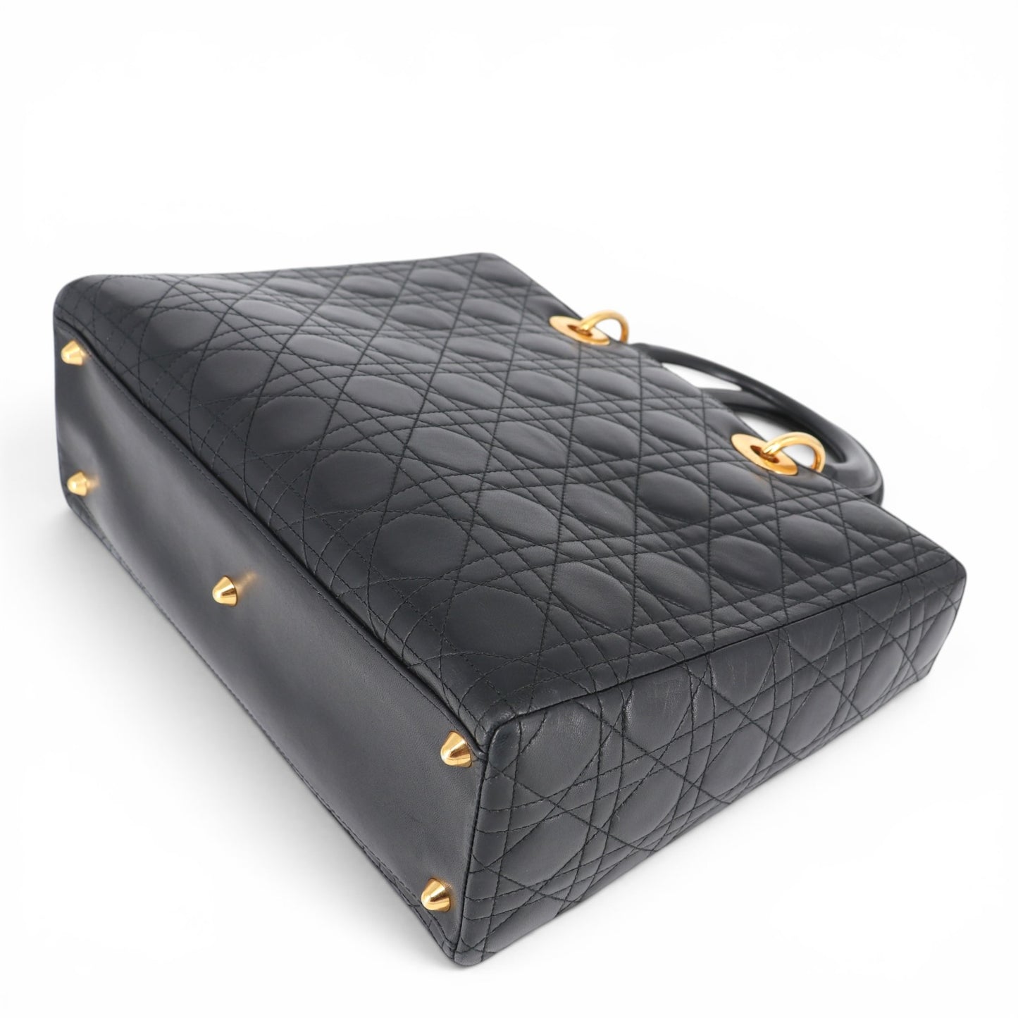 Dior Lady Dior Large schwarz GHW