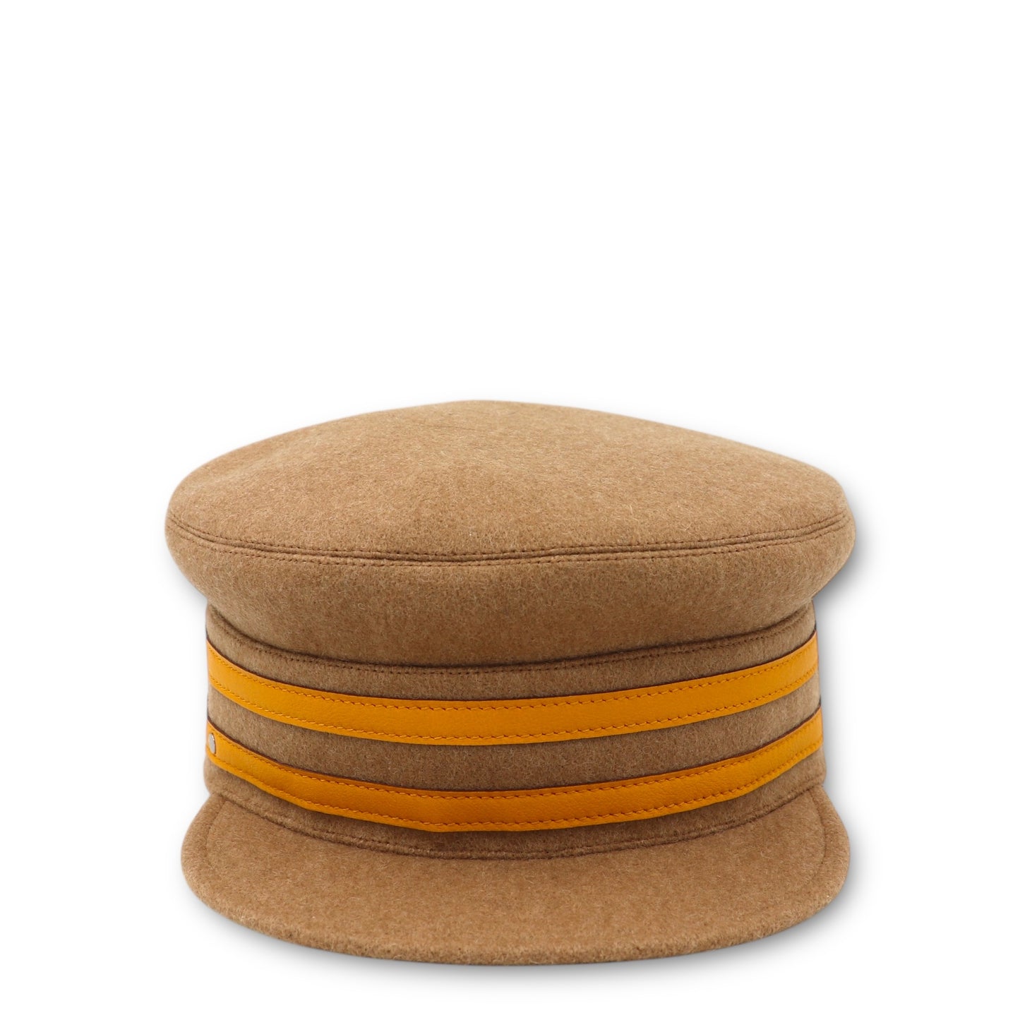 Hermès Saint-Malo Hut camel Gr. 58
