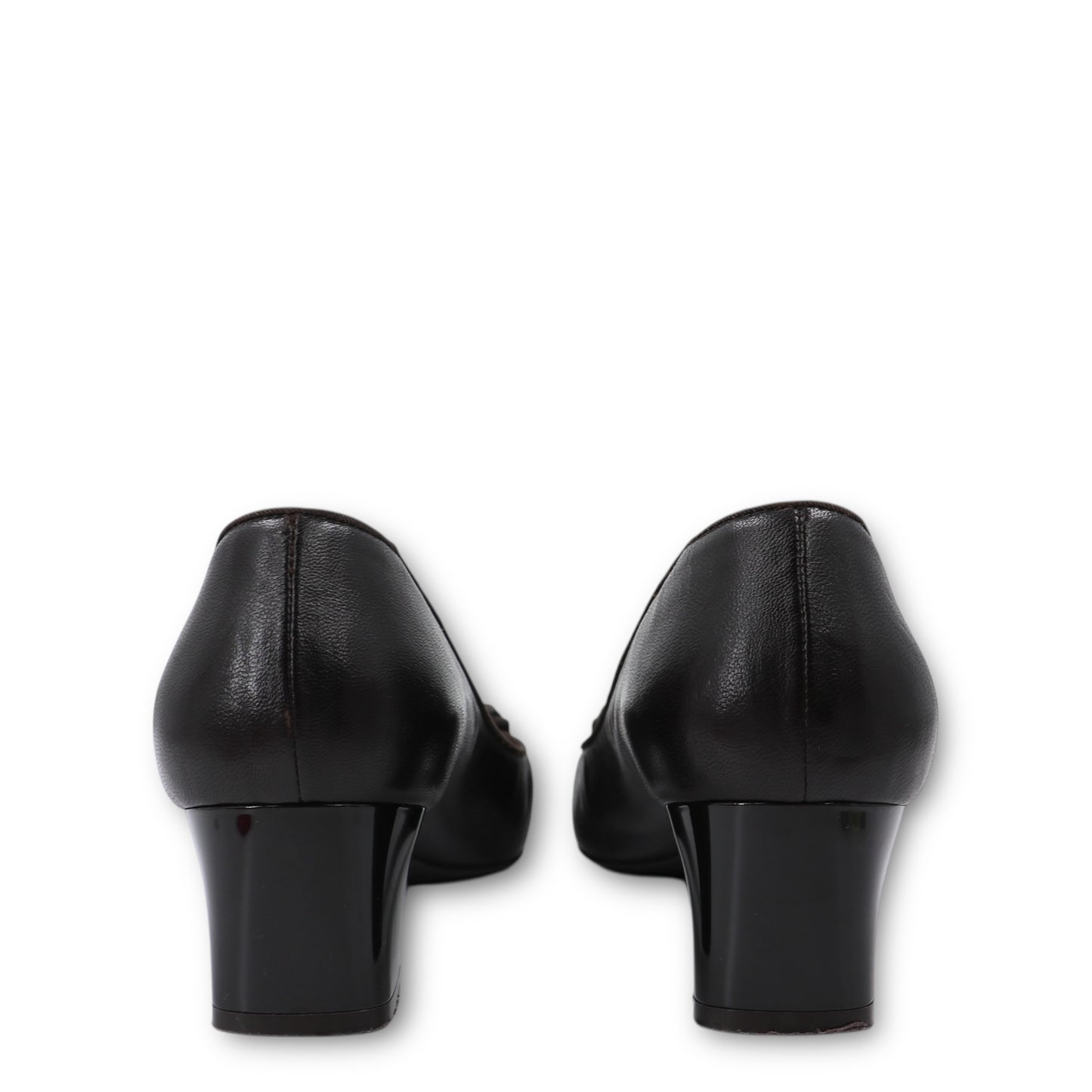 Salvatore Ferragamo Pumps dunkelbraun Gr. 41