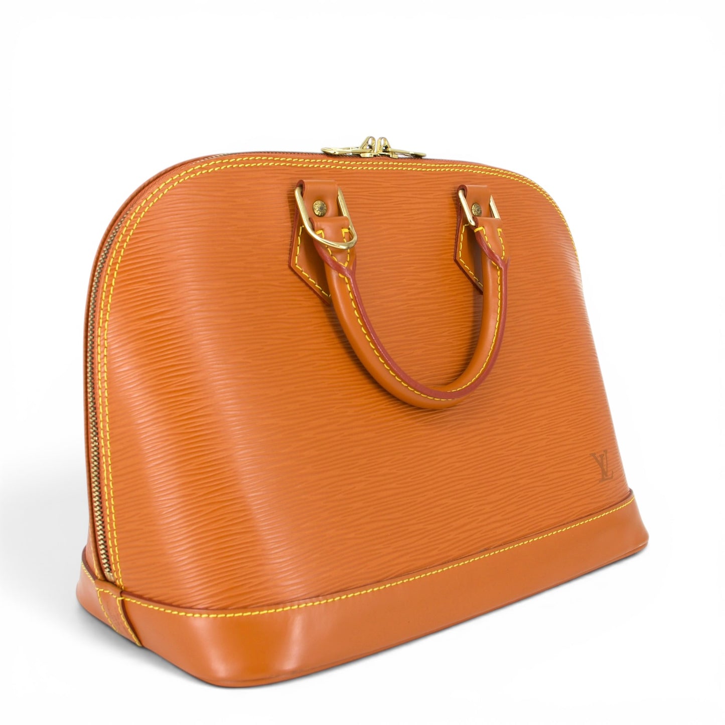 Louis Vuitton Alma PM Epi kenian braun