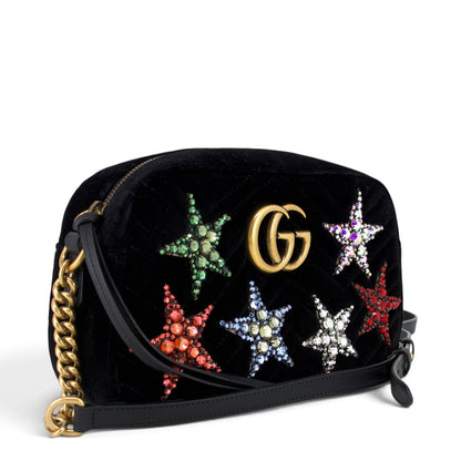 Gucci Marmont Camera bag Samt m. Sternen