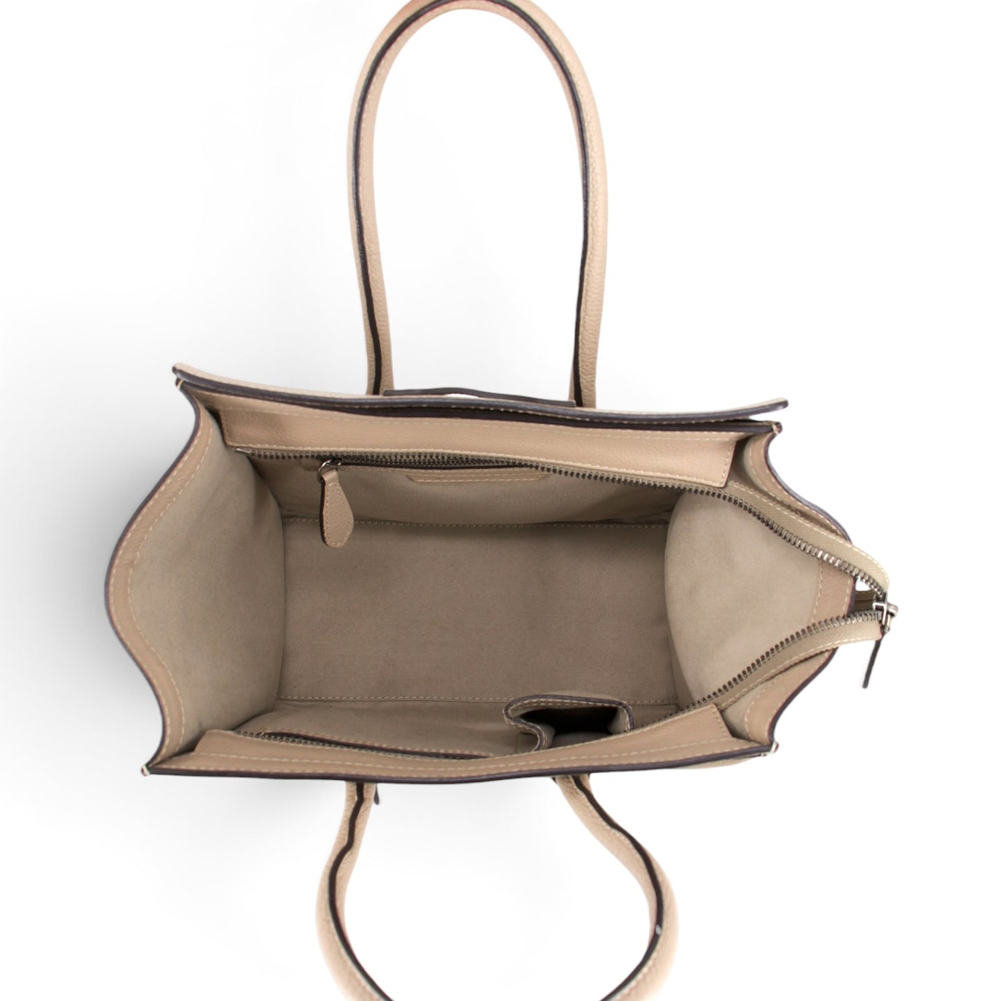 Céline Micro Luggage beige