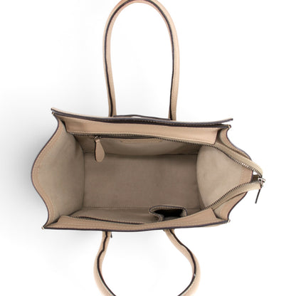 Céline Micro Luggage beige