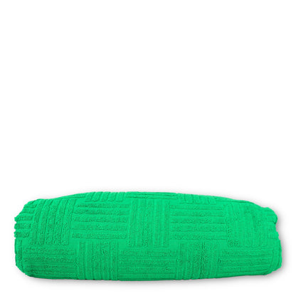 Bottega Veneta Pouch Intreccio Terry  "Grass"