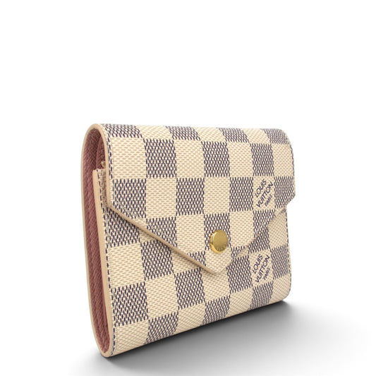Louis Vuitton Victorine Damier Azur/Rose Ballerine