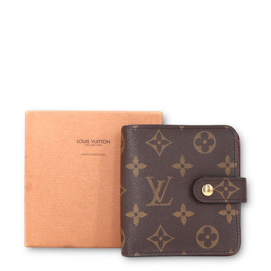 Louis Vuitton Compact Zip Monogram