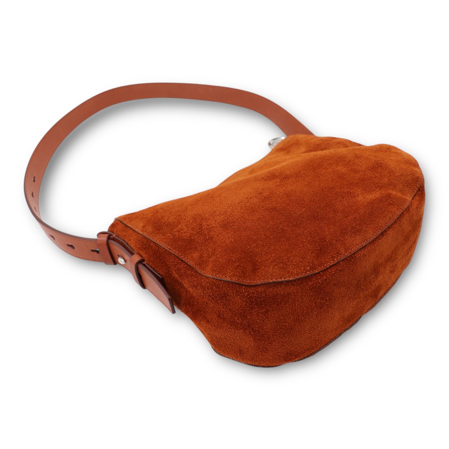 Burberry Small Knight bag Wildleder cognac