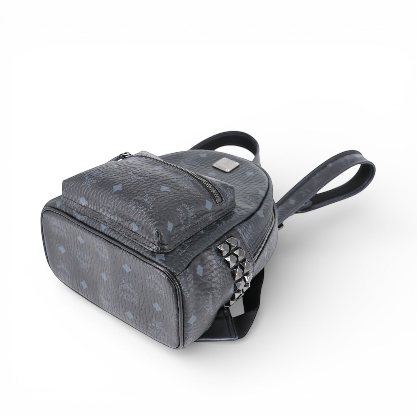 MCM Mini Stark Rucksack Visetos schwarz