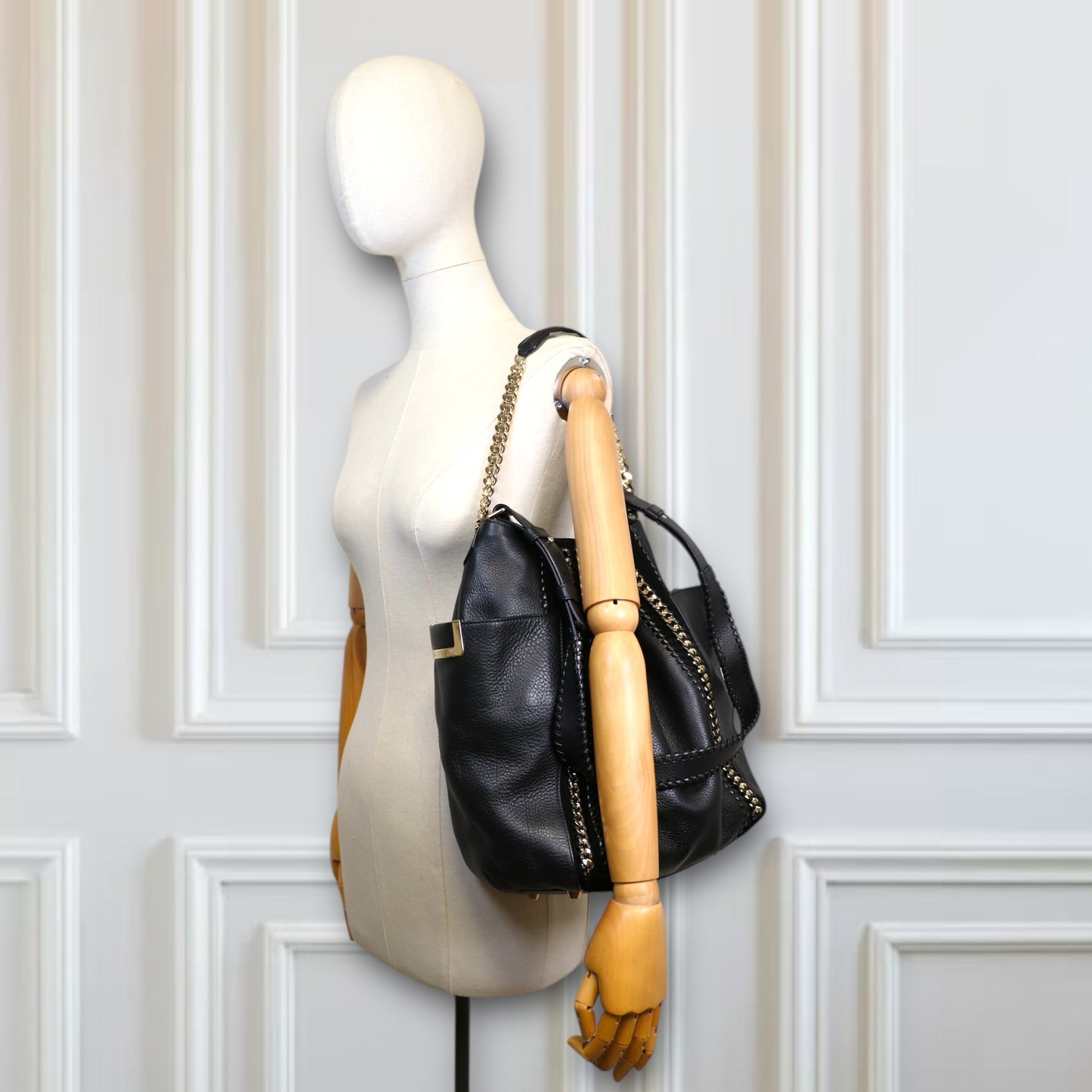 Jimmy Choo Anna Two-way schwarz