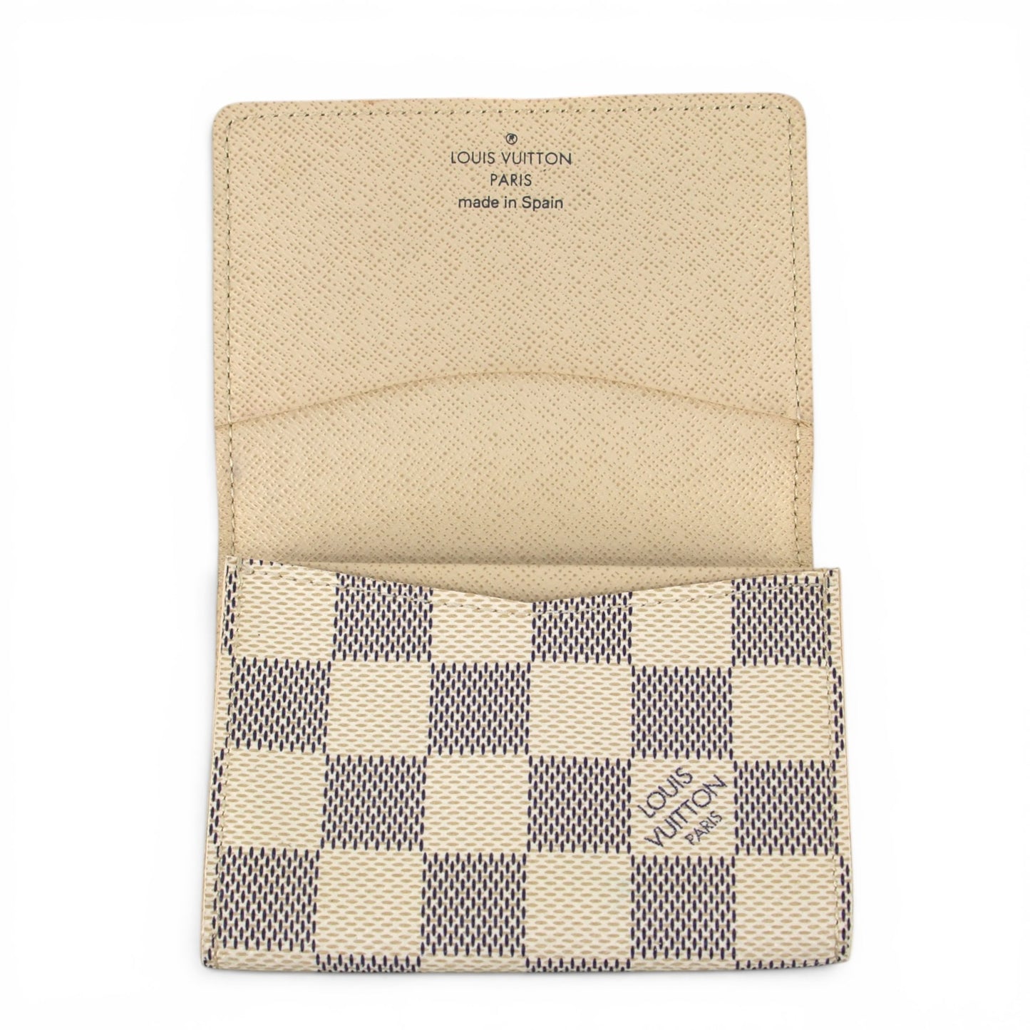 Louis Vuitton Envelope carte de visite Damier Azur