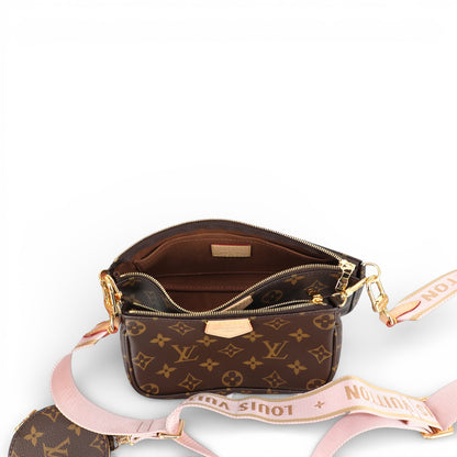 Louis Vuitton Multi-Pochette Accessoires Monogram rosa