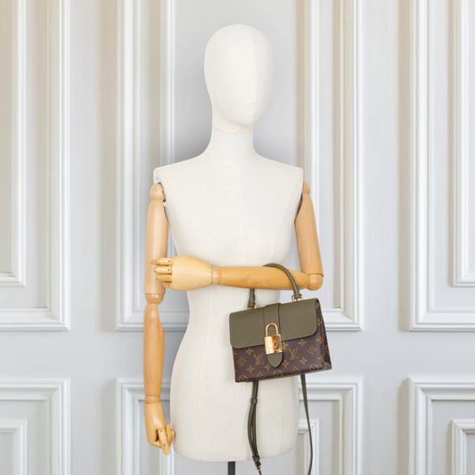Louis Vuitton Locky BB Two-way Monogram khaki