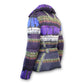 Peter Pilotto Daunenjacke lila gemustert Gr. 38