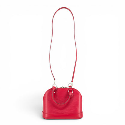 Louis Vuitton Alma BB epi Fuchsia