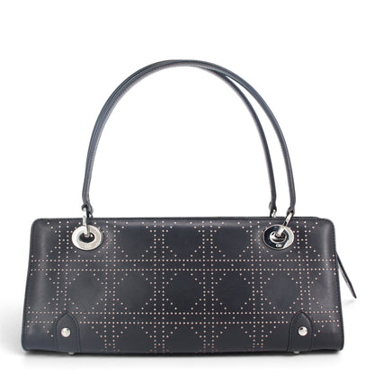 Dior East West Cannage Schultertasche schwarz