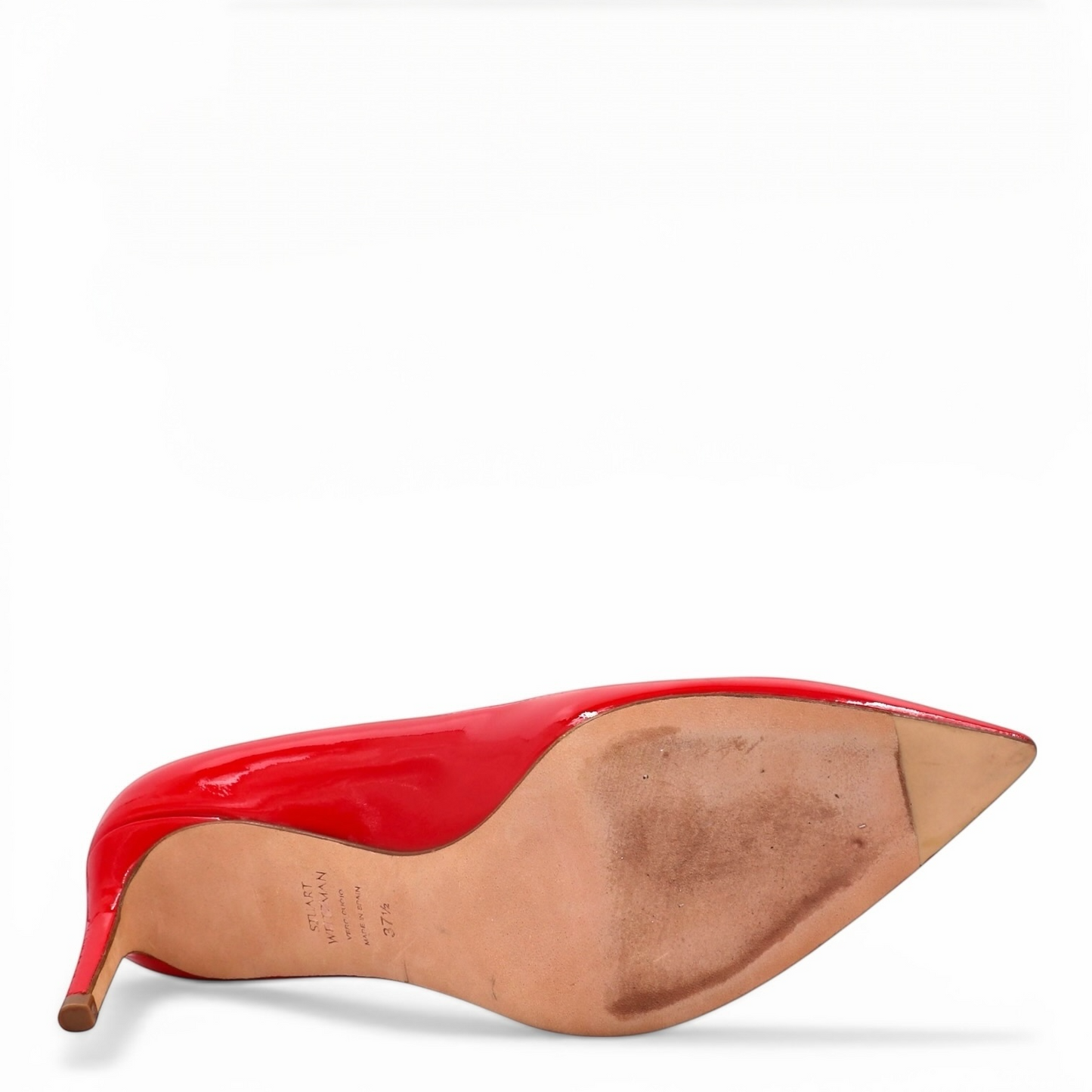 Stuart Weitzman Anny Pumps Lackleder rot Gr. 37.5