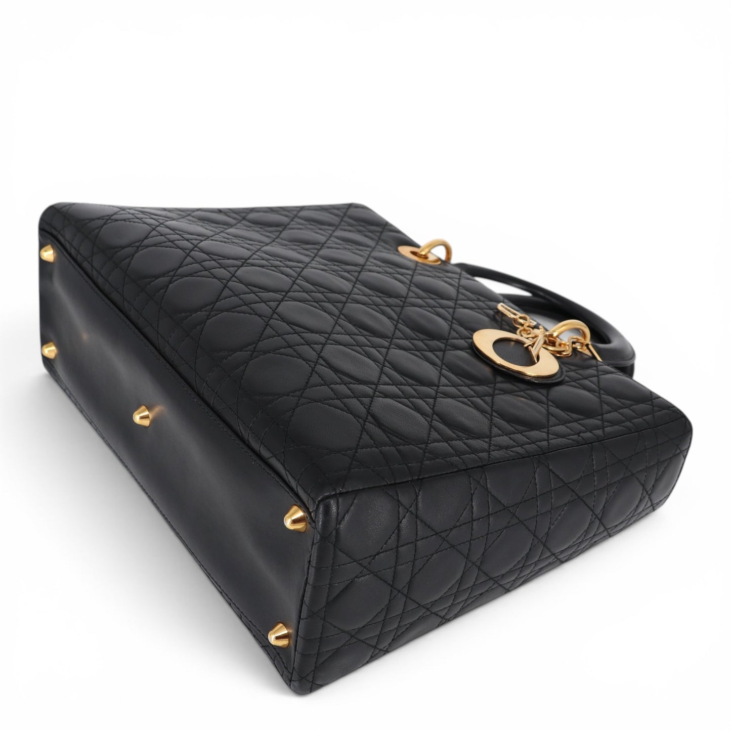 Dior Lady Dior Large schwarz GHW
