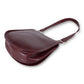 Gianni Versace Schultertasche Python bordeaux