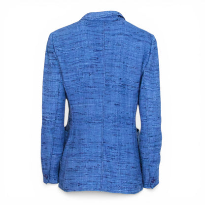 Prada Blazer Seide blau IT 44 DE 38
