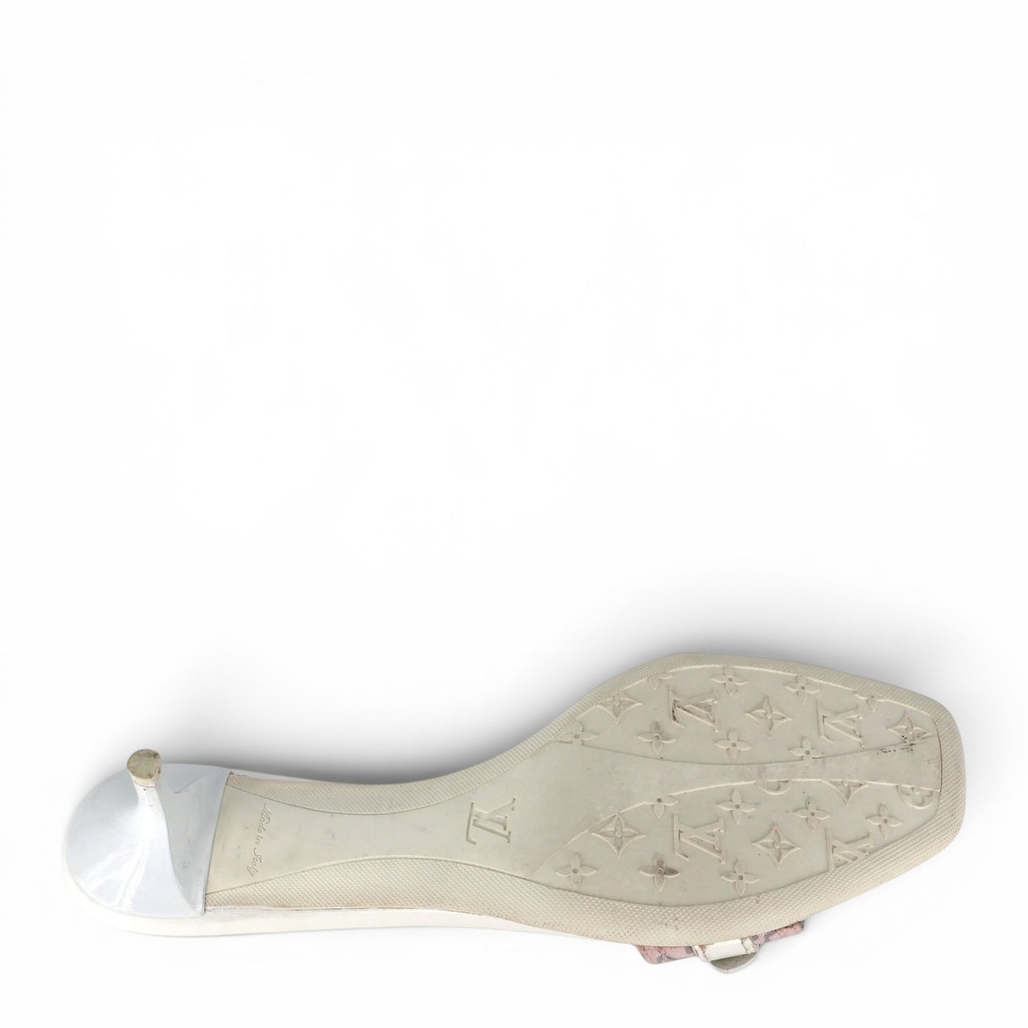 Louis Vuitton Mules kitten heel rosa Gr. 37.5