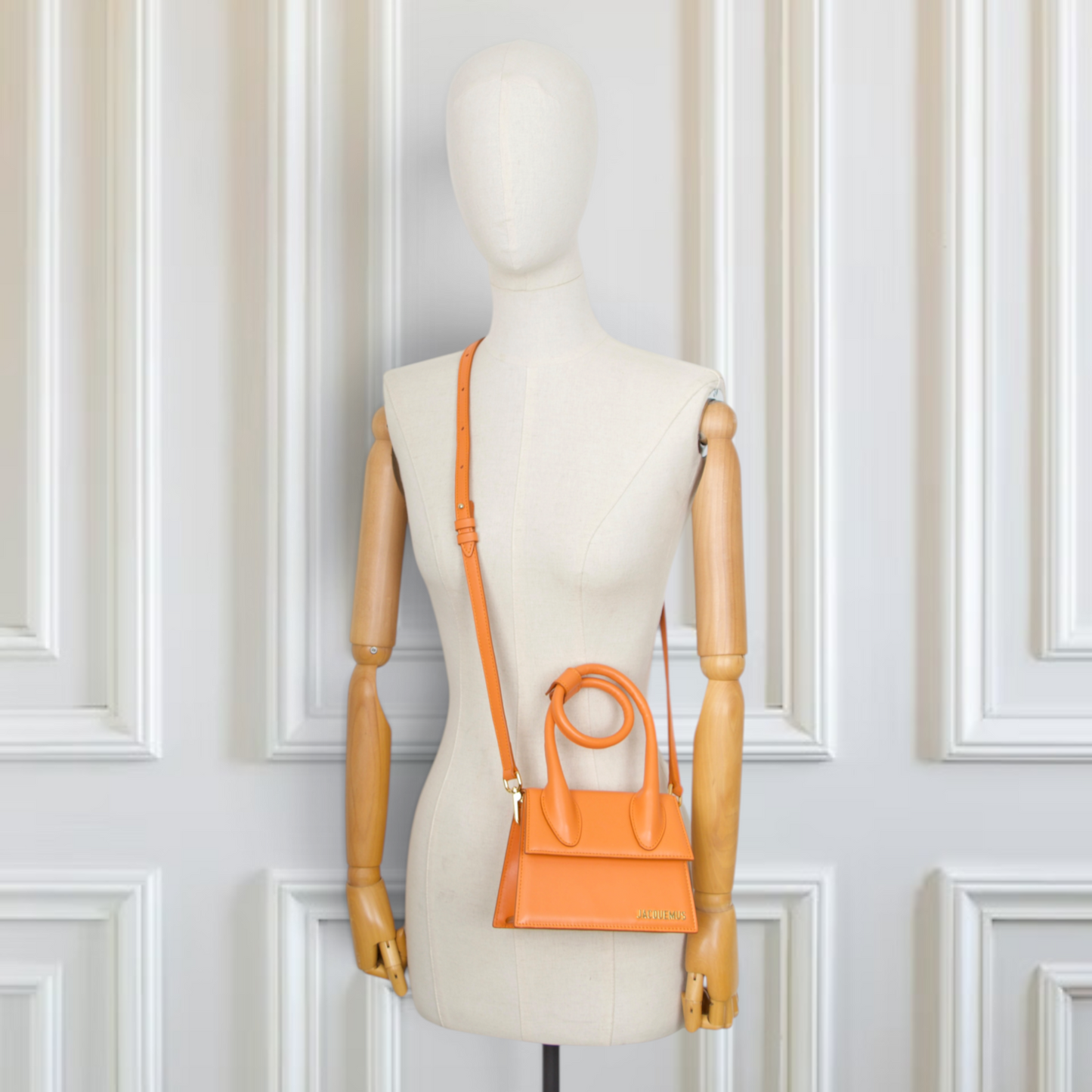 Jacquemus The knot Chiquito orange