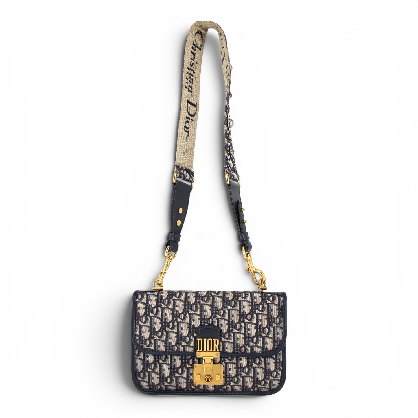 Dior Addict flap oblique blau