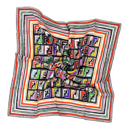 Fendi Seidentuch multicolor