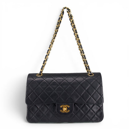 Chanel Timeless Medium schwarz GHW