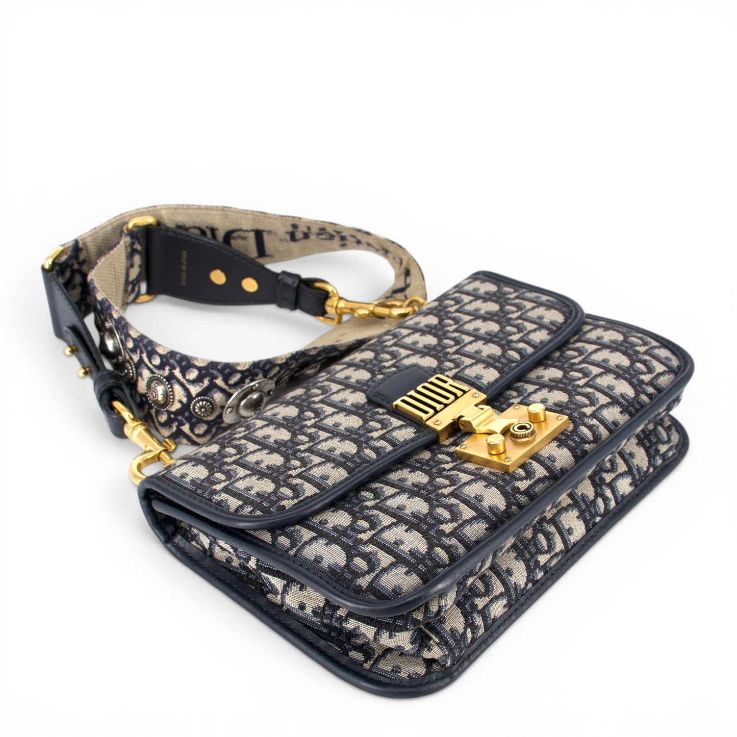 Dior Addict flap oblique blau