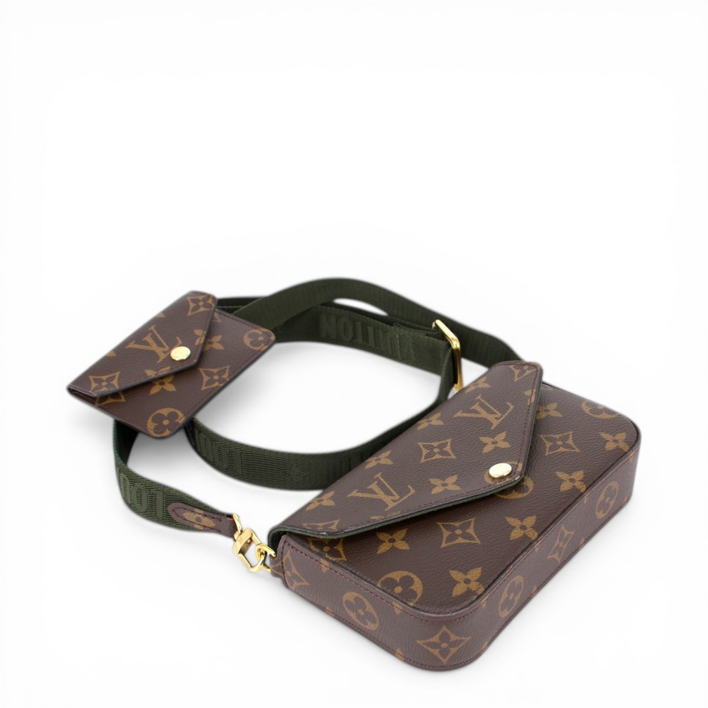 Louis Vuitton Félicie Strap & Go Monogram