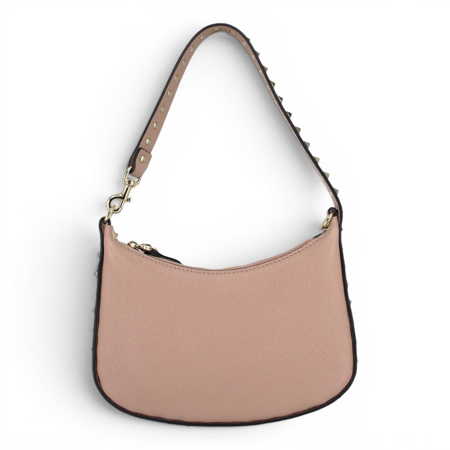 Valentino Rockstud Schultertasche Poudre