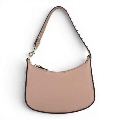 Valentino Rockstud Schultertasche Poudre