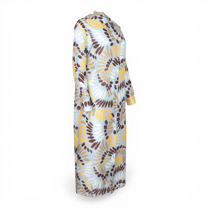 Jucca Kleid Seide gemustert IT 40 DE 36