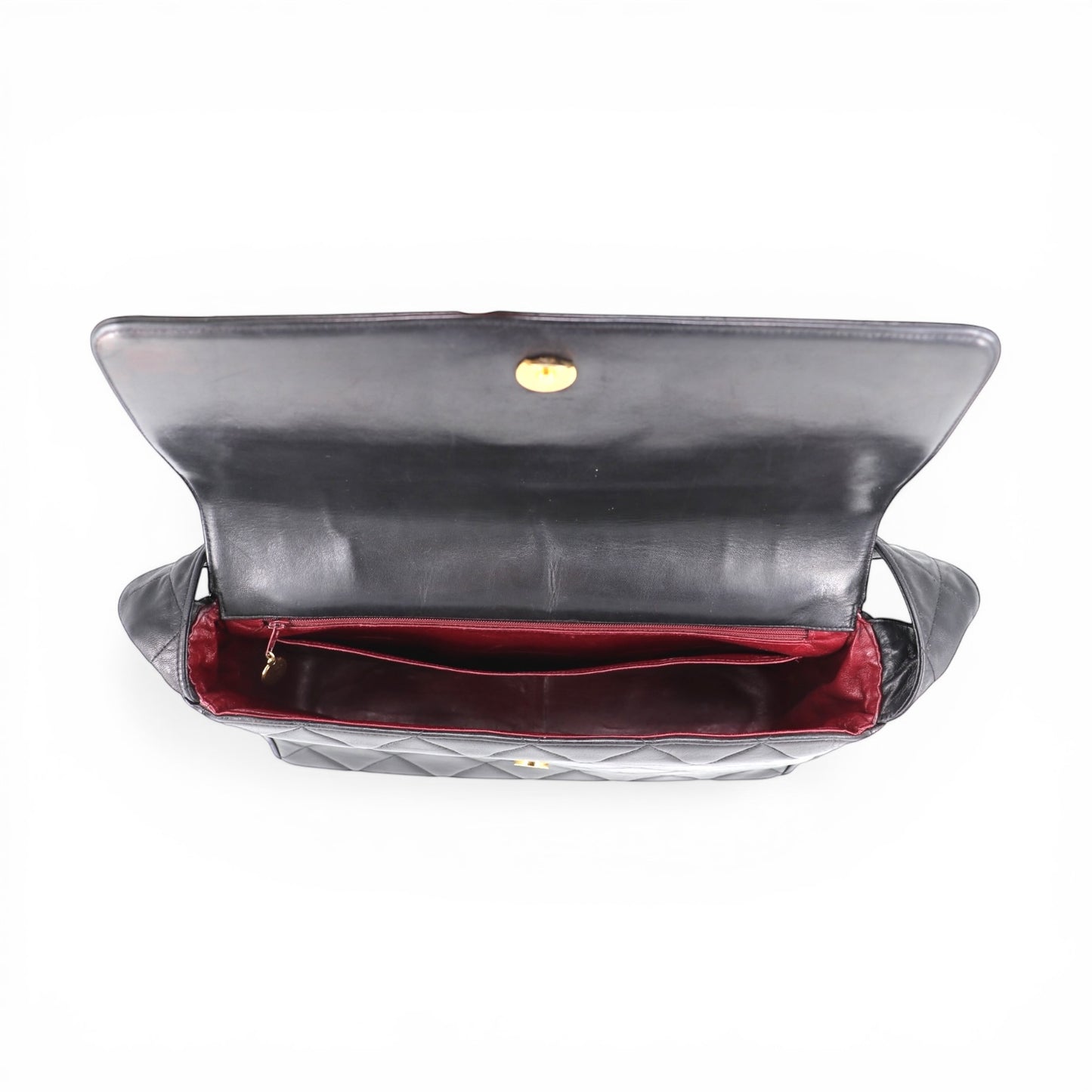 Chanel CC Flap messenger schwarz