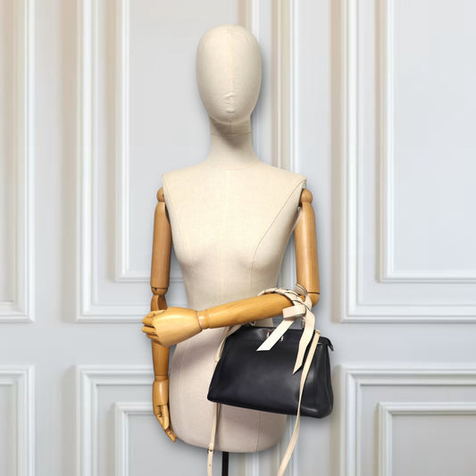 Fendi Mini Peekaboo bow marine
