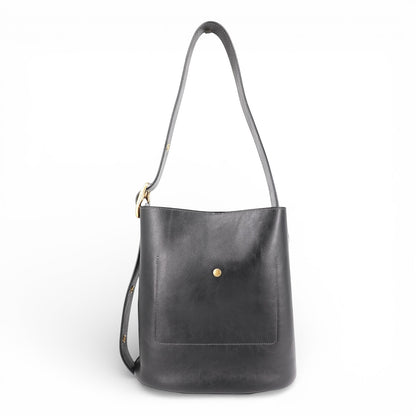 Coach Bleecker Schultertasche schwarz