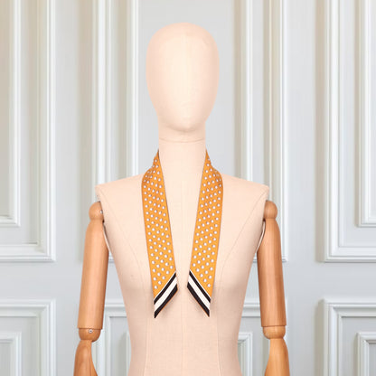 Hermès Twilly "Grand Tralala" Miel/noir