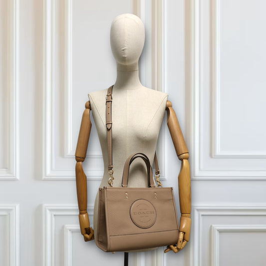 Coach Dempsey Carryall hellbraun