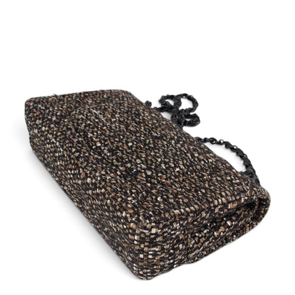 Chanel Timeless Medium double flap tweed