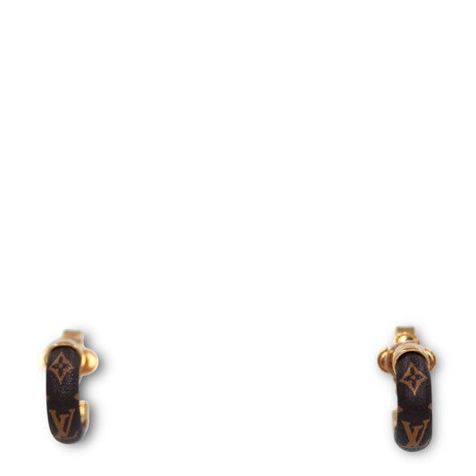 Louis Vuitton Mini Hoops monogram