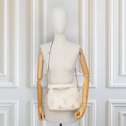 Louis Vuitton Marshmallow PM empreinte by the pool