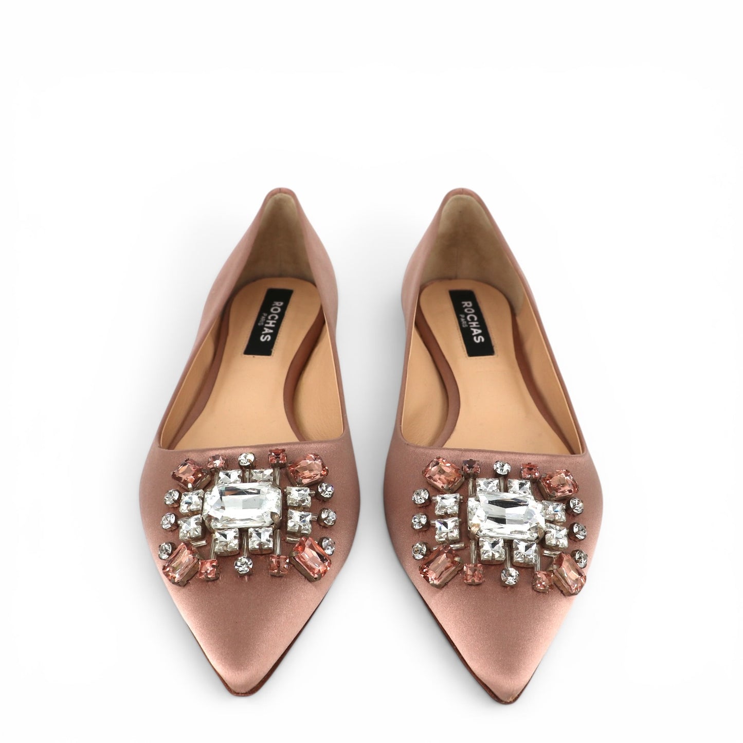 Rochas Ballerinas Satin Gr. 39