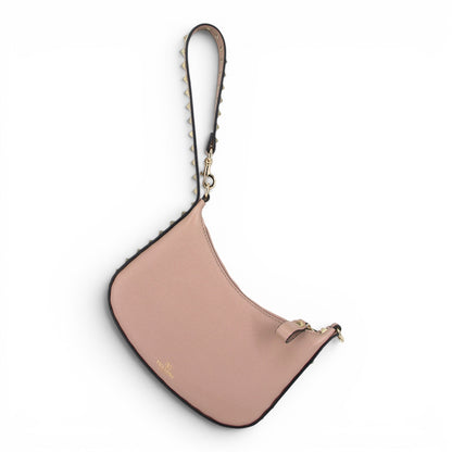 Valentino Rockstud Schultertasche Poudre