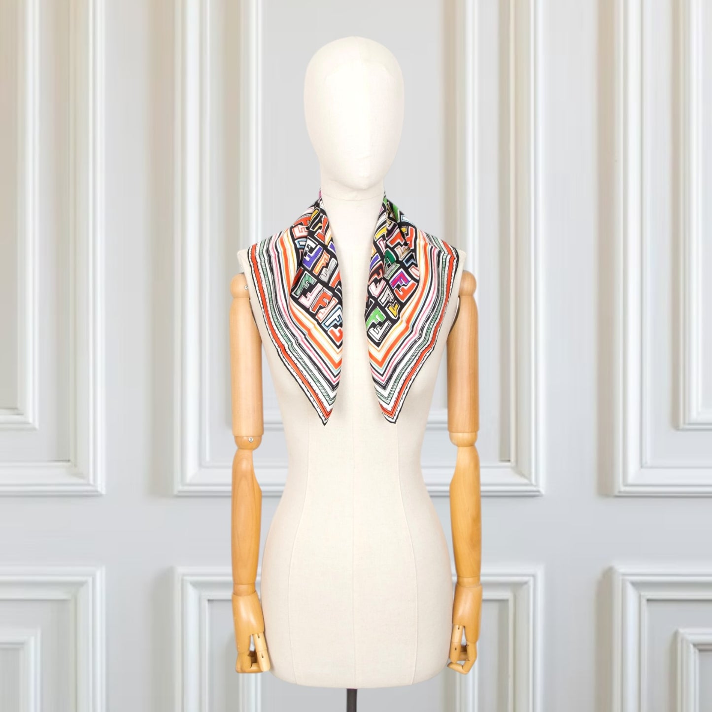 Fendi Seidentuch multicolor