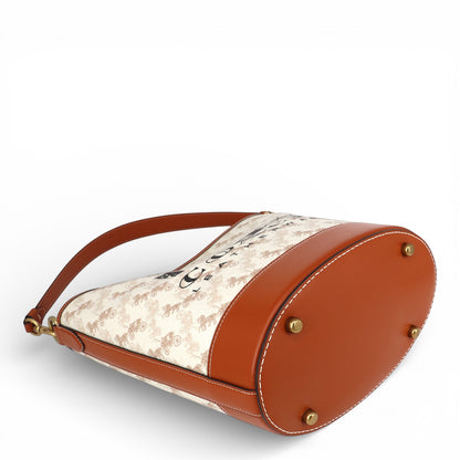 Coach Dakota Beuteltasche weiss/braun