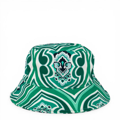 Etro Bucket hat grün Gr. 57