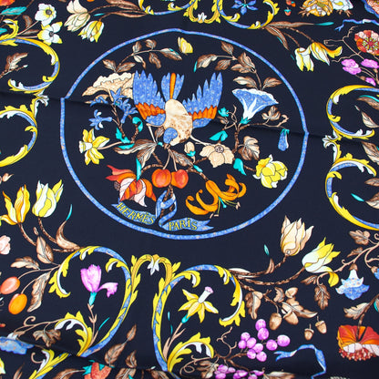 Hermès Carré "Pierres d'Orient et d'Occident" schwarz