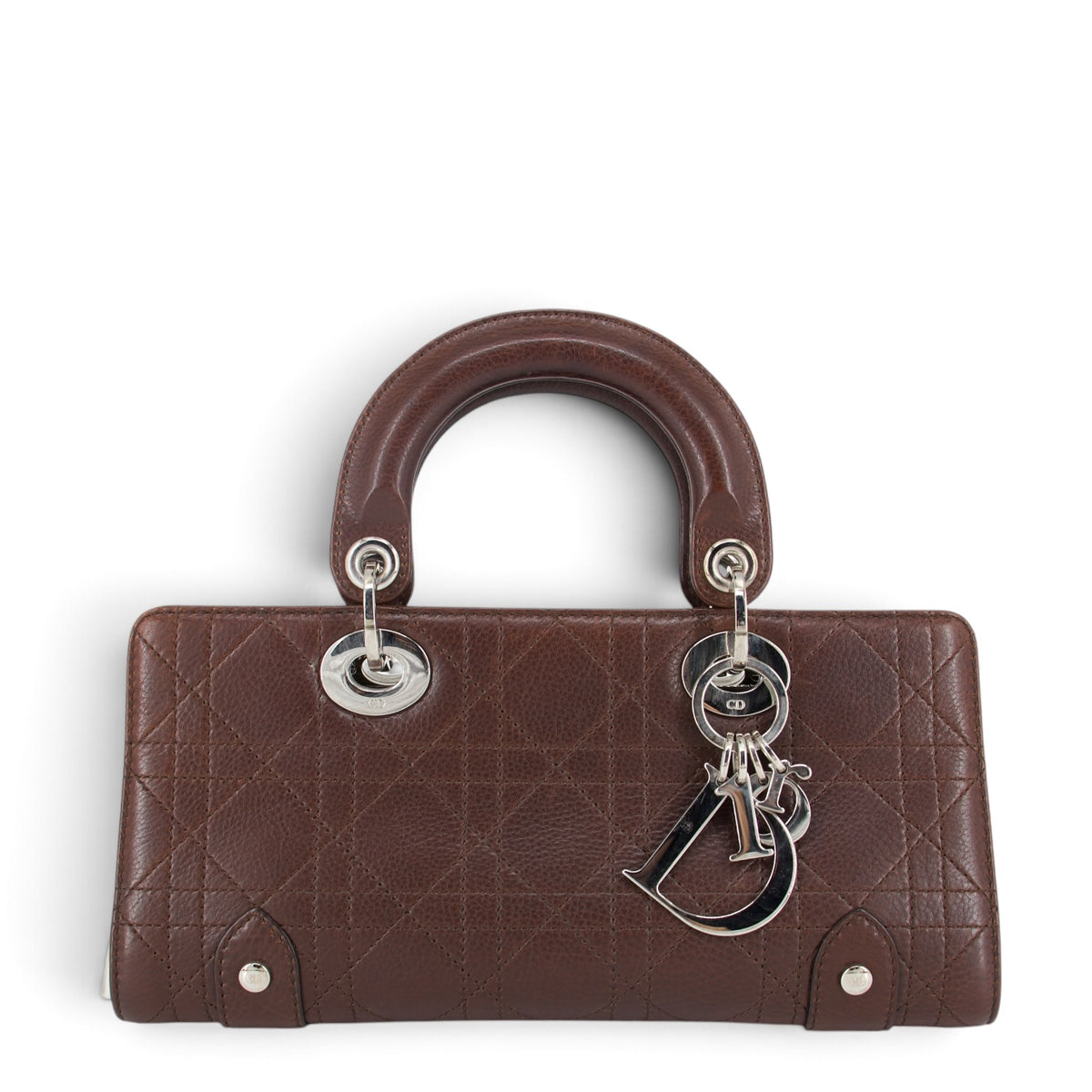 Dior East West Lady Dior Cannage braun