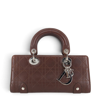 Dior East West Lady Dior Cannage braun